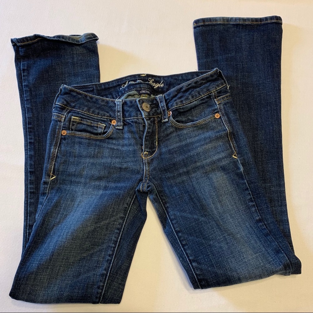 American Eagle Stretch Skinny Kick Jeans